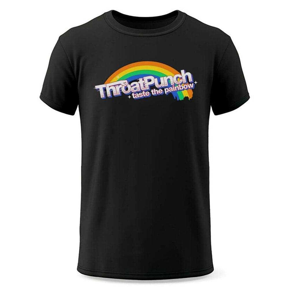 Rainbow Throat Punch Taste The Painbow Shirt Rainbow Throat Punch Taste The Painbow Shirt