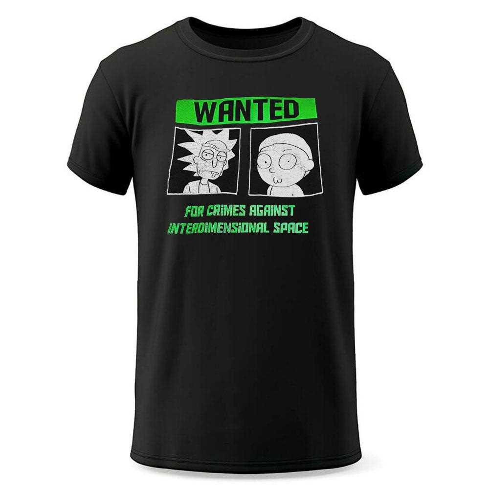 Rick And Morty Wanted For Crimes Against Interdimensional Space Shirt Rick And Morty Wanted For Crimes Against Interdimensional Space Shirt