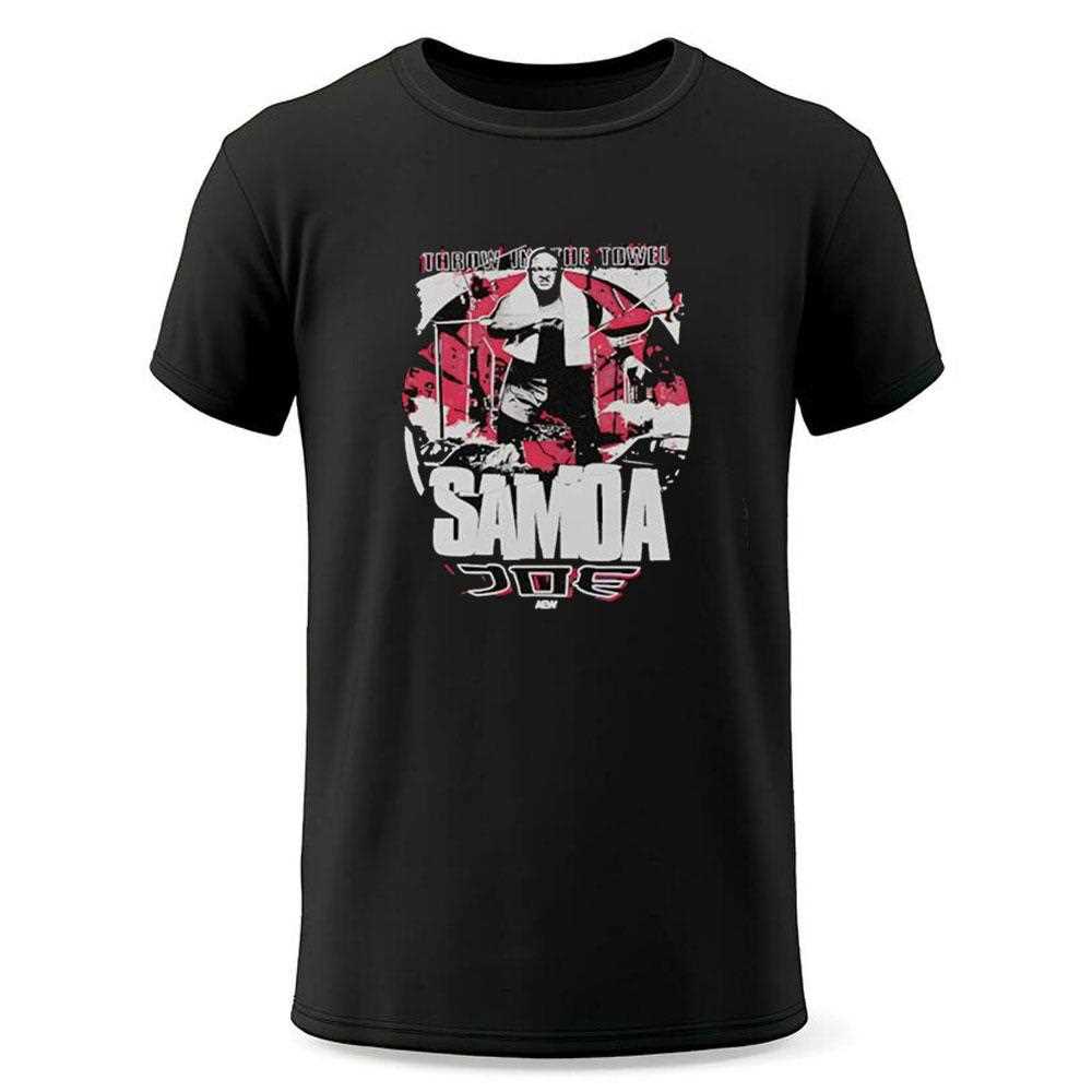 Samoa Joe Throw In The Towel Triblend Shirt Samoa Joe Throw In The Towel Triblend Shirt