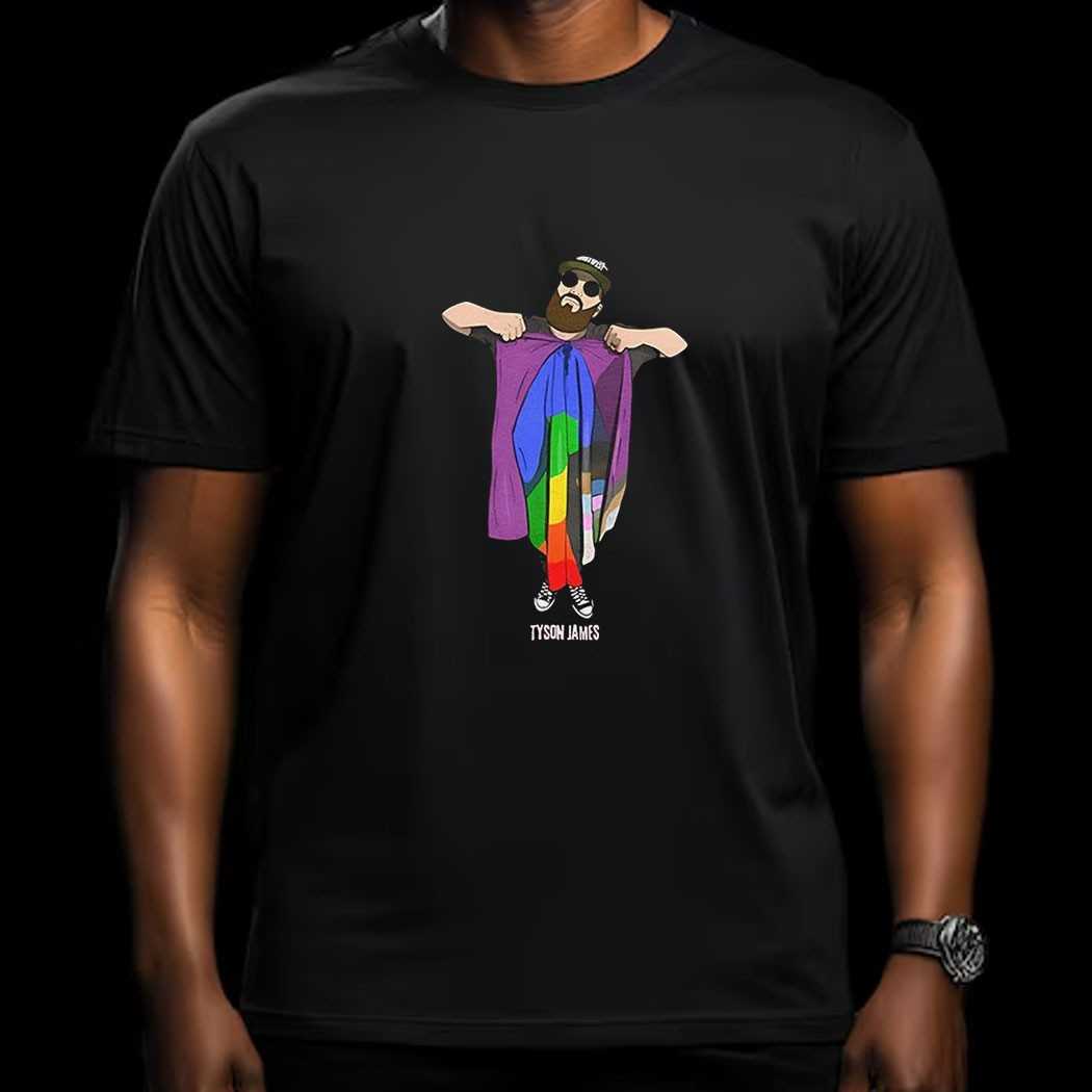 Tyson James Lgbtq Flag Shirt Tyson James Lgbtq Flag Shirt