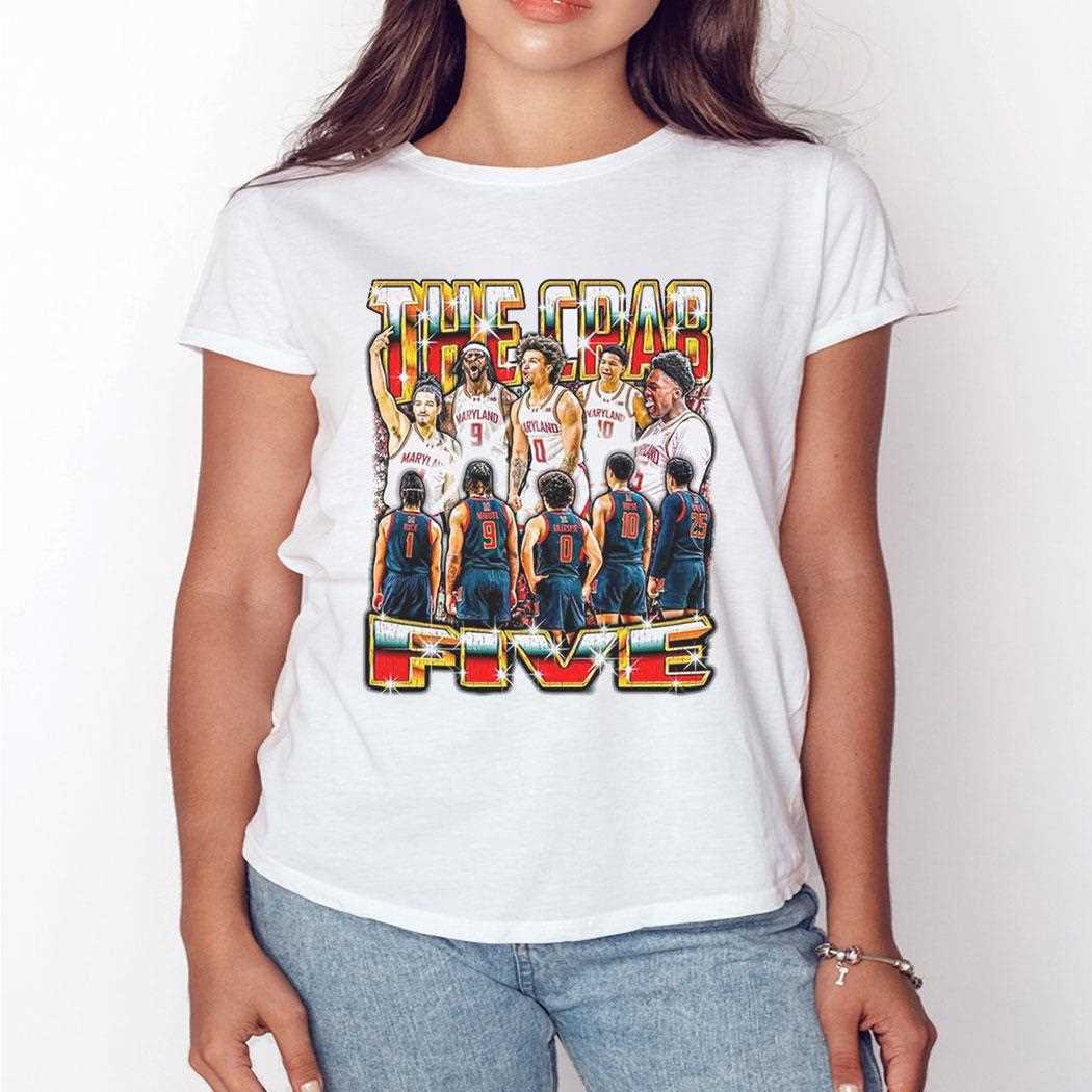Crab 5 T Shirt The Crab Five Shirt Crab 5 T Shirt The Crab Five Shirt
