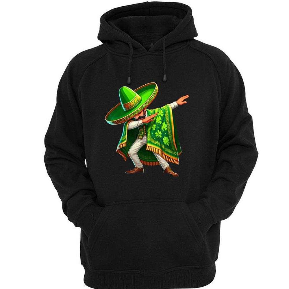Funny Mexican St Patricks Day Shirt Mexican Irish Dabbing Boy Funny Mexican St Patricks Day Shirt Mexican Irish Dabbing Boy