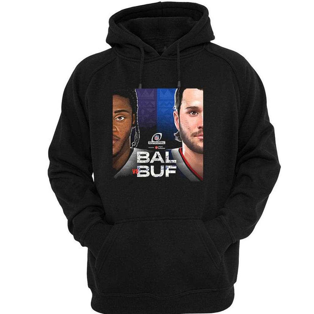 Josh Allen Buffalo Bills Vs Lamar Jackson Baltimore Ravens Nos Playoffs Da Nfl 2025 Shirt Josh Allen Buffalo Bills Vs Lamar Jackson Baltimore Ravens Nos Playoffs Da Nfl 2025 Shirt