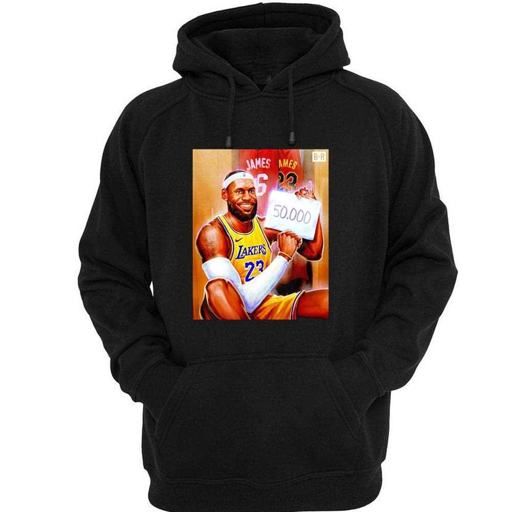 Lebron Becomes First Player In Nba History To Score 50k Career Points Shirt Lebron Becomes First Player In Nba History To Score 50k Career Points Shirt