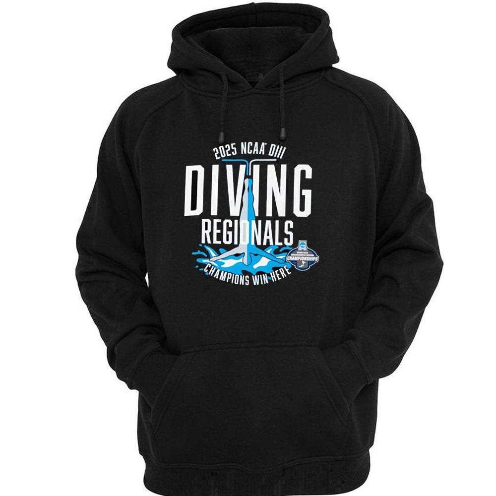 Ncaa Diii Diving Regionals 2025 Champions Win Here Shirt Ncaa Diii Diving Regionals 2025 Champions Win Here Shirt