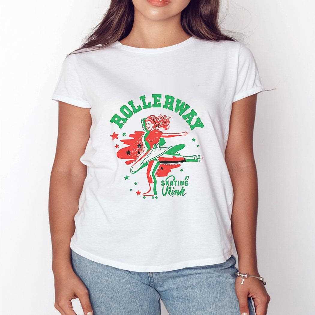 Rollerway Skating Rink North Ave And River Road West Of Chicago Shirt Rollerway Skating Rink North Ave And River Road West Of Chicago Shirt