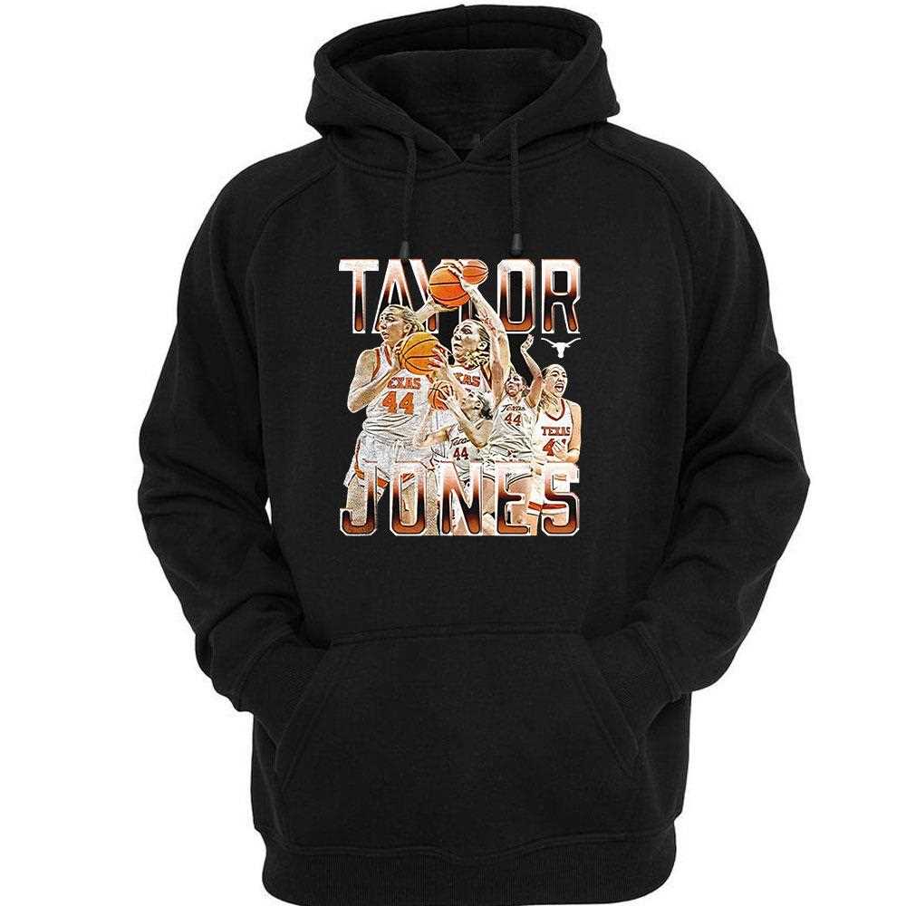 Taylor Jones Texas Longhorns Basketball Multi Action Shirt Taylor Jones Texas Longhorns Basketball Multi Action Shirt