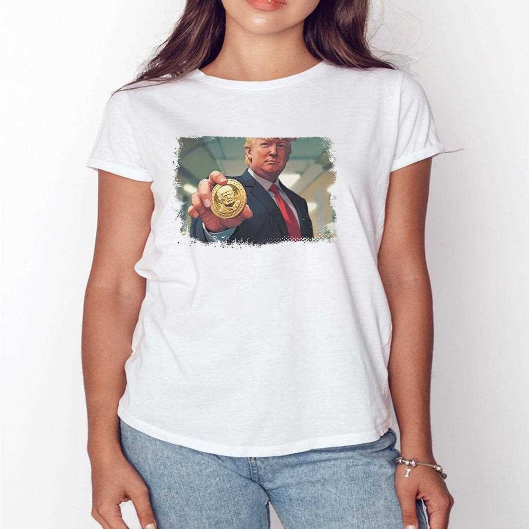 Trump Meme Crypto Coin Shirt Trump Meme Crypto Coin Shirt