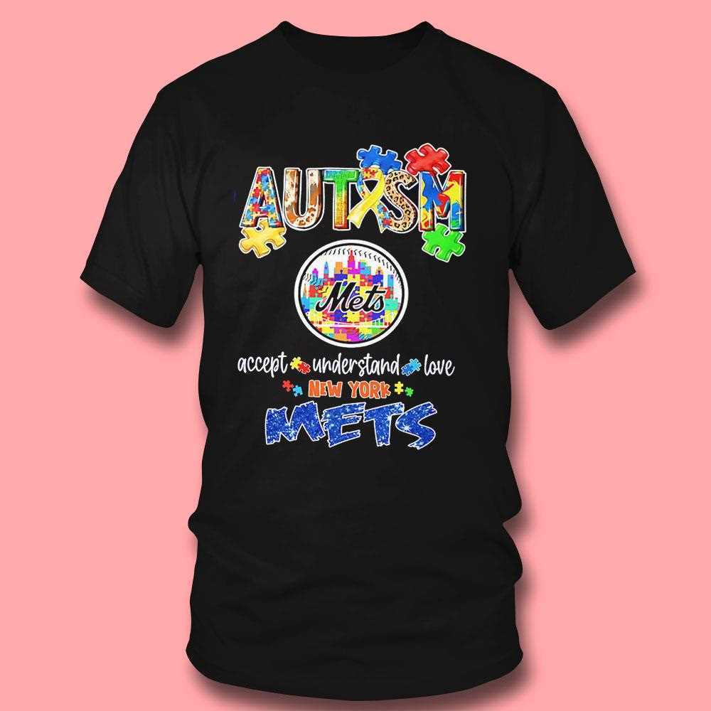 Autism Accept Understand Love New York Mets Diamond Shirt Autism Accept Understand Love New York Mets Diamond Shirt