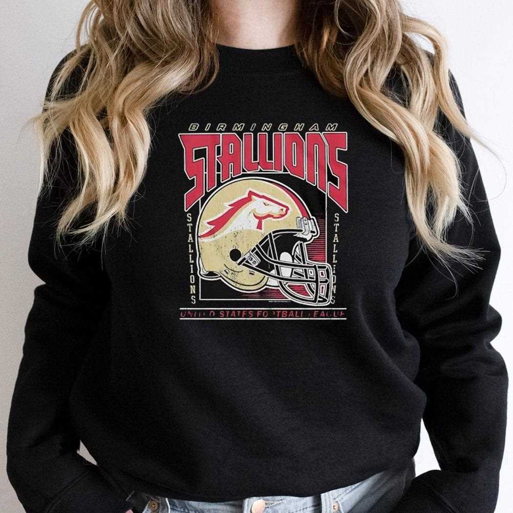 Birmingham Stallions Football United States Football League Shirt Birmingham Stallions Football United States Football League Shirt