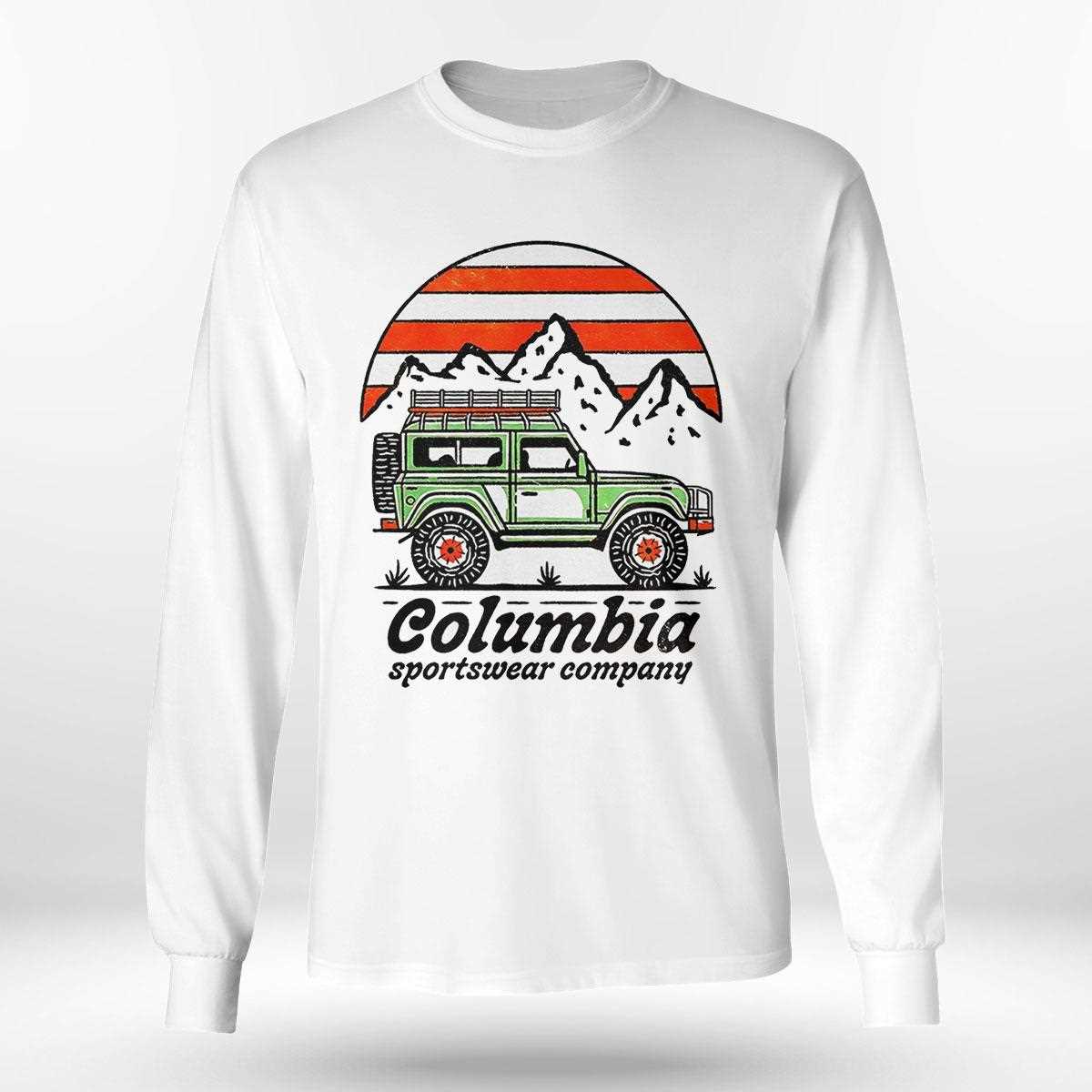 Car Columbia Sportswear Company Shirt Car Columbia Sportswear Company Shirt