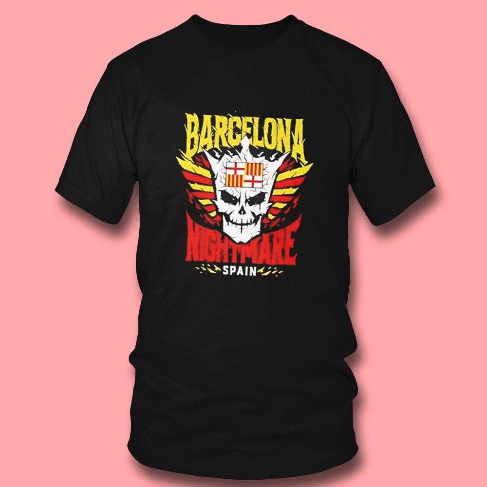Cody Rhodes Barcelona Nightmare Spain Shirt Cody Rhodes Barcelona Nightmare Spain Shirt