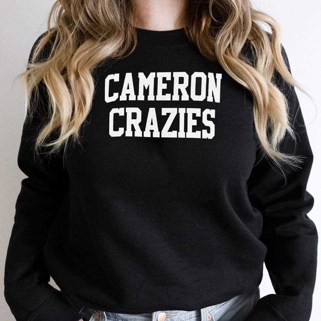 Duke Blue Devils Cameron Crazies Shirt Duke Blue Devils Cameron Crazies Shirt