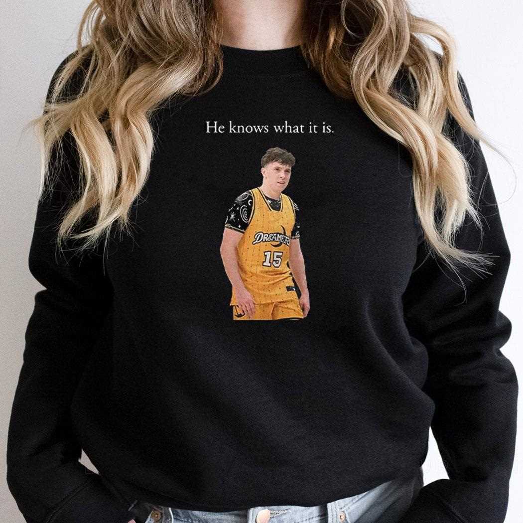 Eli Ellis He Knows What It Is Shirt Eli Ellis He Knows What It Is Shirt
