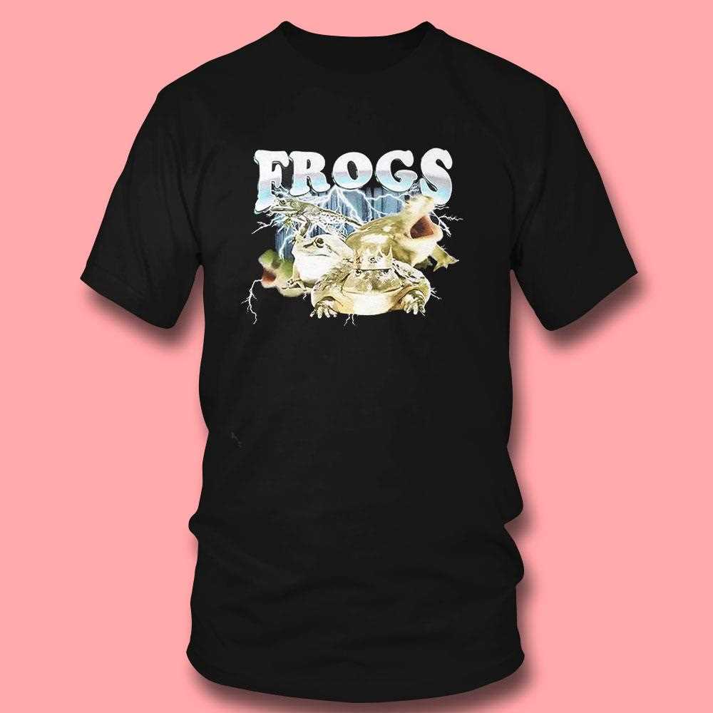 Frogs Lightning Collage Shirt Frogs Lightning Collage Shirt