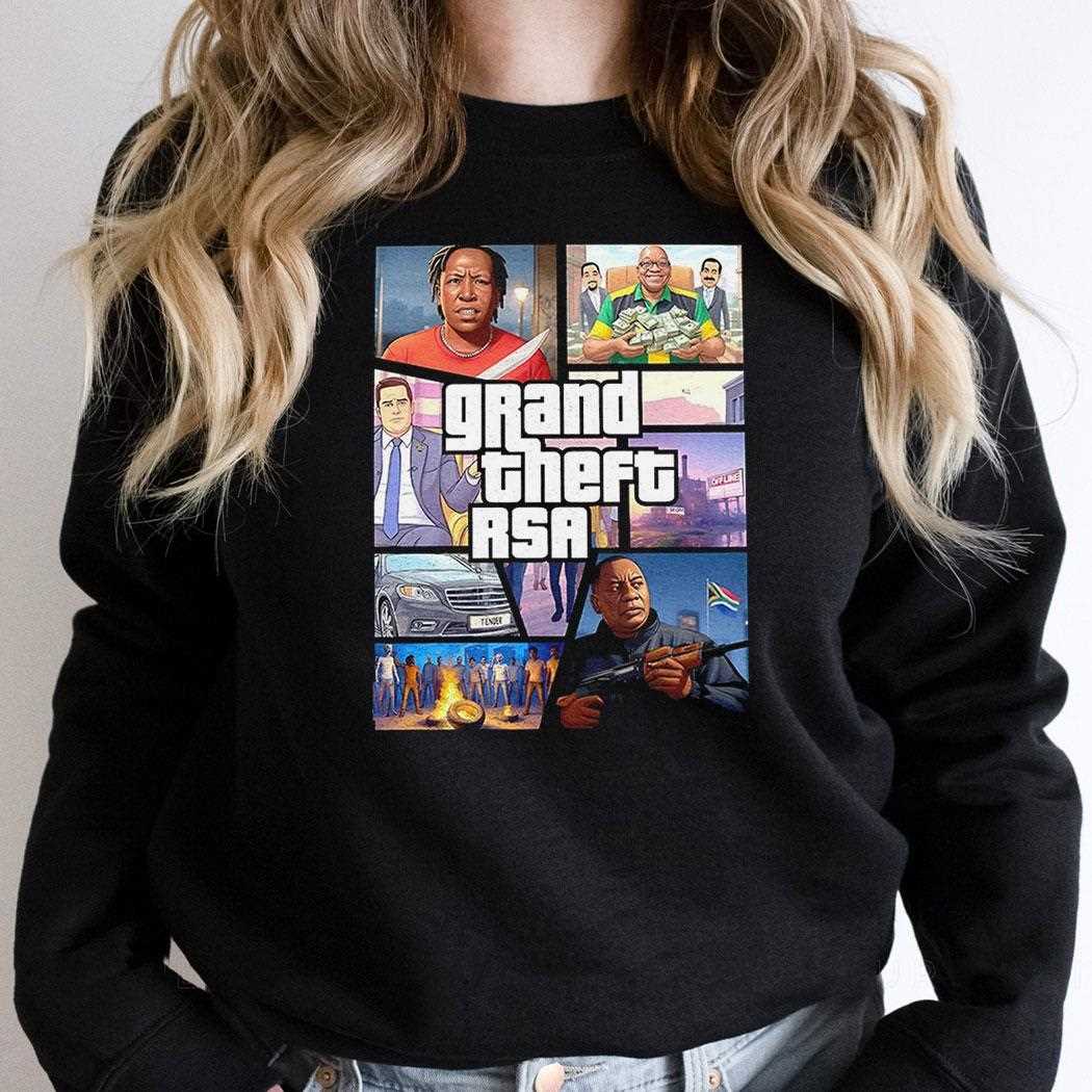 Grand Theft Rsa Political Parody Shirt Grand Theft Rsa Political Parody Shirt