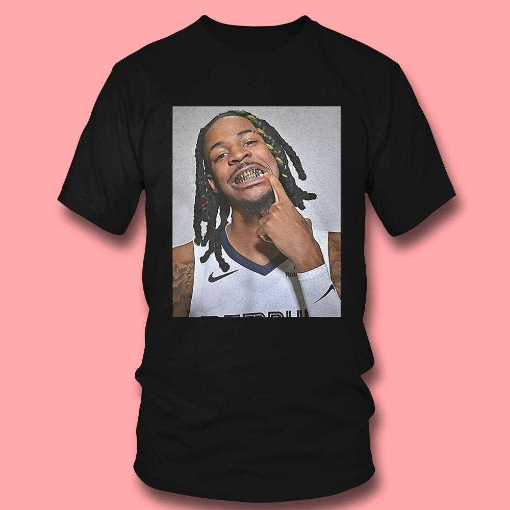 Ja Morant Gold Teeth Shirt Ja Morant Gold Teeth Shirt