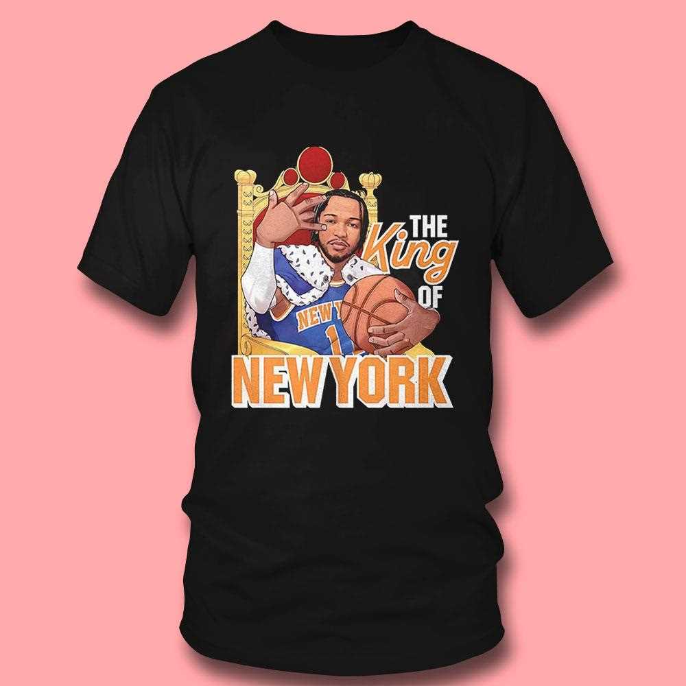Jalen Brunson New York Knicks The King Of New York Shirt Jalen Brunson New York Knicks The King Of New York Shirt