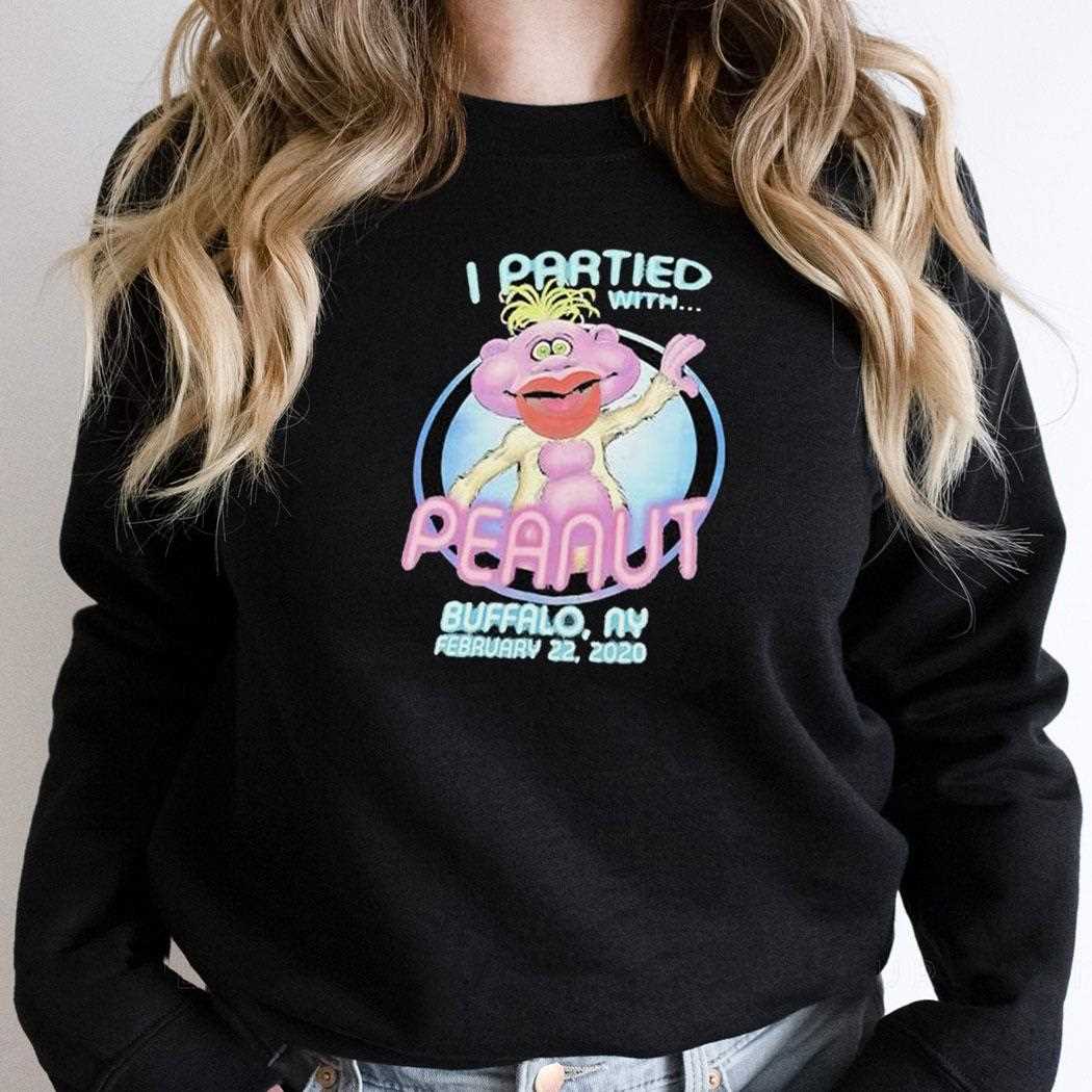 Jeff Dunham I Partied With Peanut Shirt Jeff Dunham I Partied With Peanut Shirt