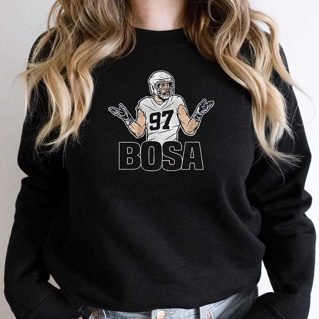 Joey Bosa Buffalo Bills Nfl Football Shrug Shirt Joey Bosa Buffalo Bills Nfl Football Shrug Shirt