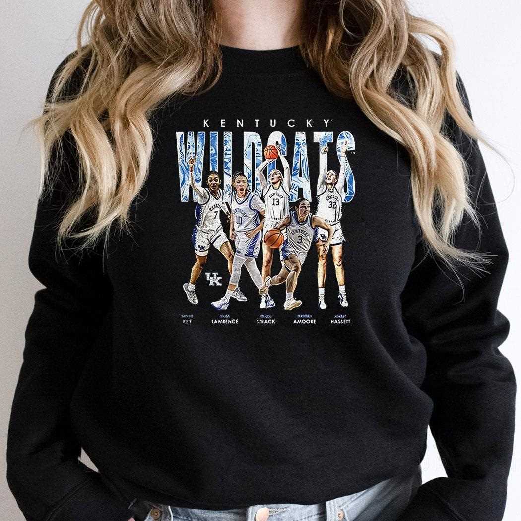 Kentucky Wildcats Womens Basketball Star Players Collage Shirt Kentucky Wildcats Womens Basketball Star Players Collage Shirt