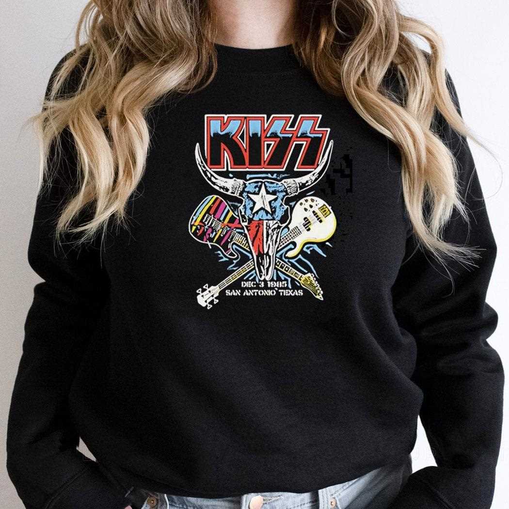 Kiss San Antonio Texas 1985 Shirt Kiss San Antonio Texas 1985 Shirt