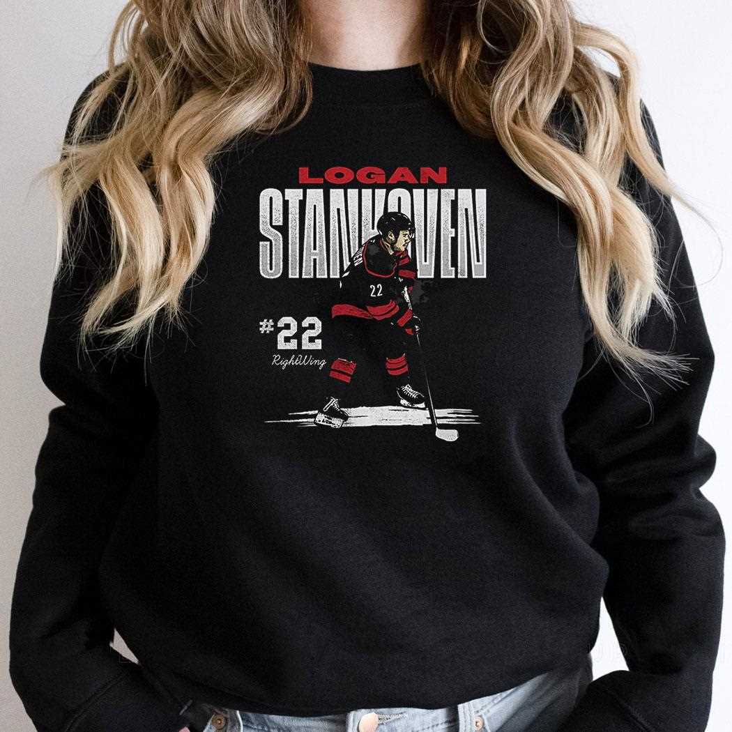 Logan Stankoven Carolina Hurricanes Nhl Hockey Poster Vintage Shirt Logan Stankoven Carolina Hurricanes Nhl Hockey Poster Vintage Shirt