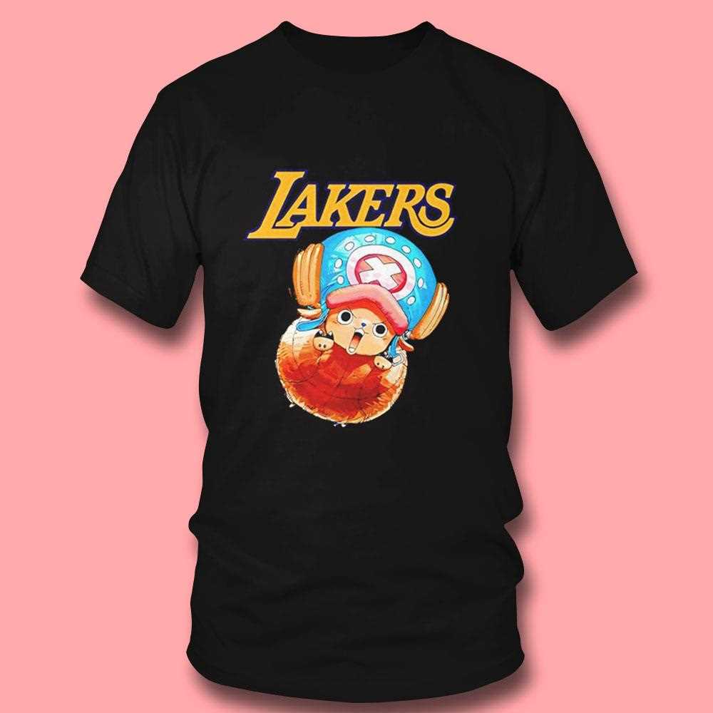 Los Angeles Lakers X One Piece Chopper Nba Shirt Los Angeles Lakers X One Piece Chopper Nba Shirt
