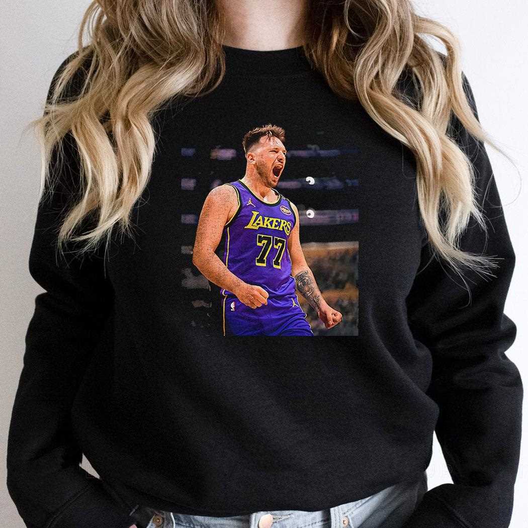 Luka Doncic Los Angeles Lakers Game Frames Shirt Luka Doncic Los Angeles Lakers Game Frames Shirt