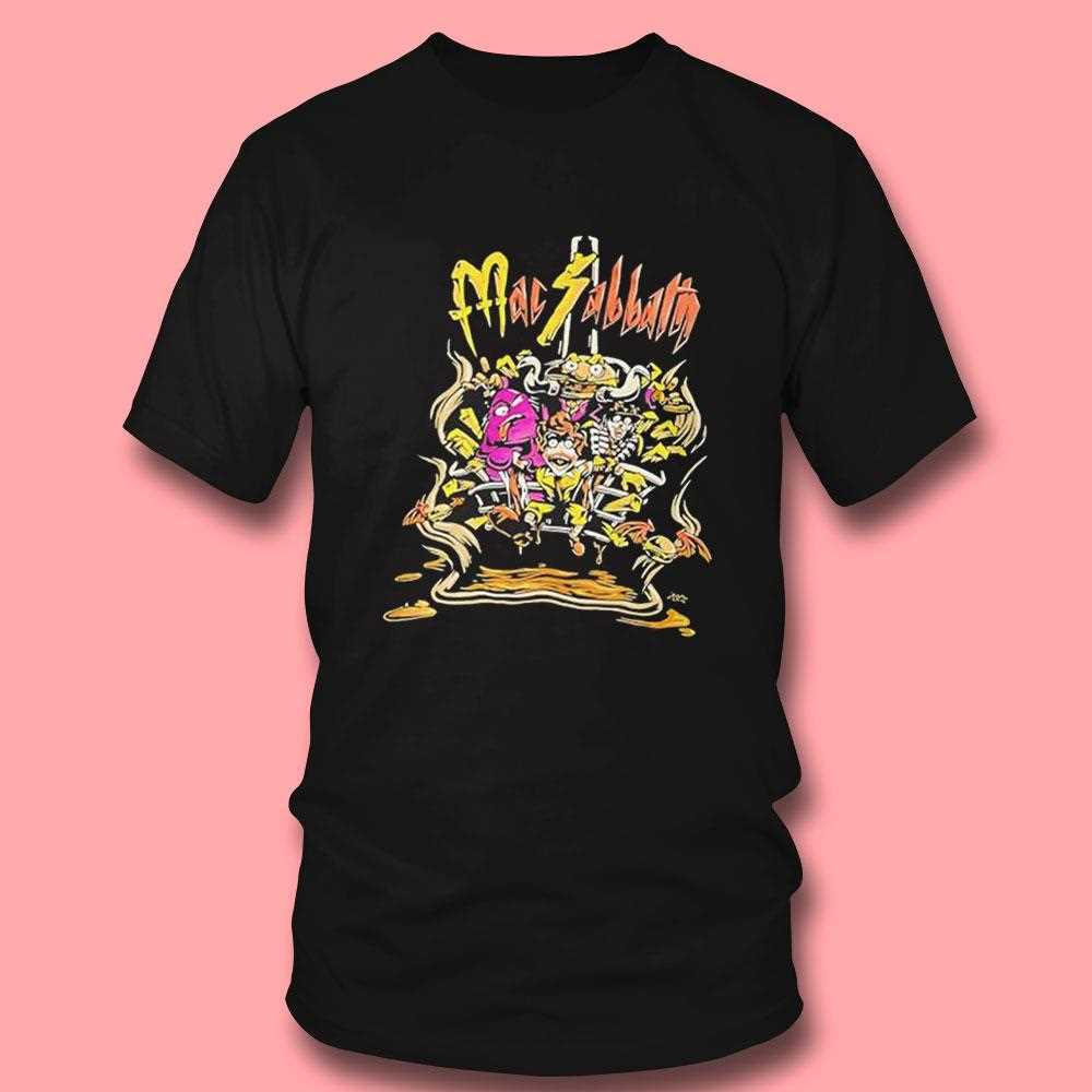 Mac Sabbath Band Shirt Mac Sabbath Band Shirt