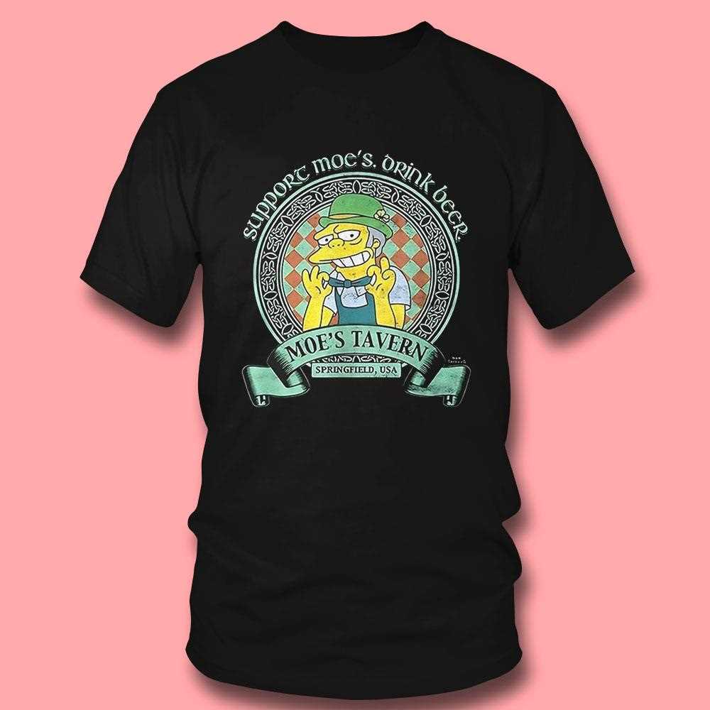Moe Szyslak Support Moes Drink Beer Moes Tavern Shirt Moe Szyslak Support Moes Drink Beer Moes Tavern Shirt