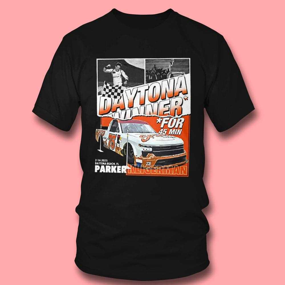 Parker Kligerman 2025 Daytona Truck Race Win Shirt Parker Kligerman 2025 Daytona Truck Race Win Shirt