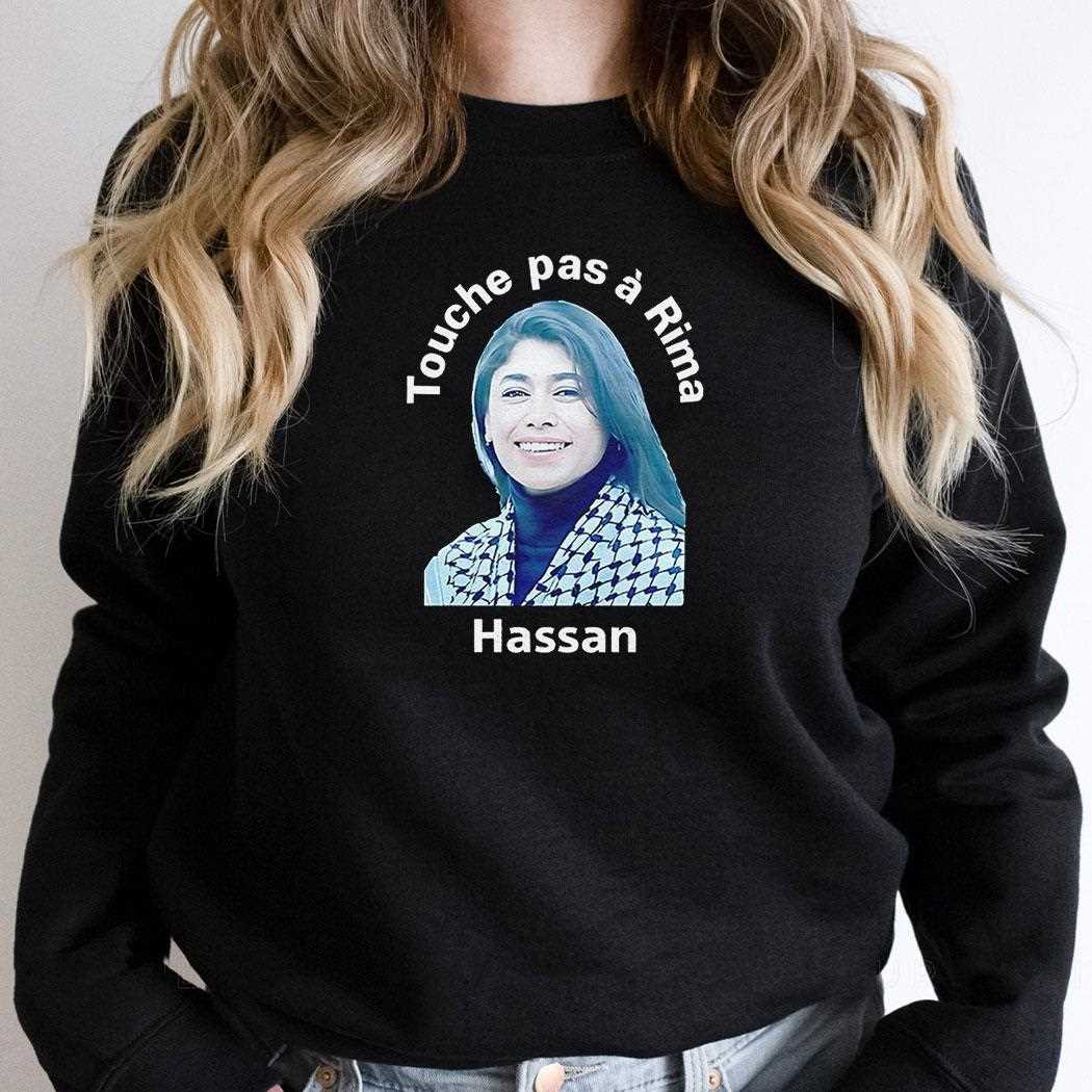 Rimahas Touche Pas A Rima Hassan Shirt Rimahas Touche Pas A Rima Hassan Shirt