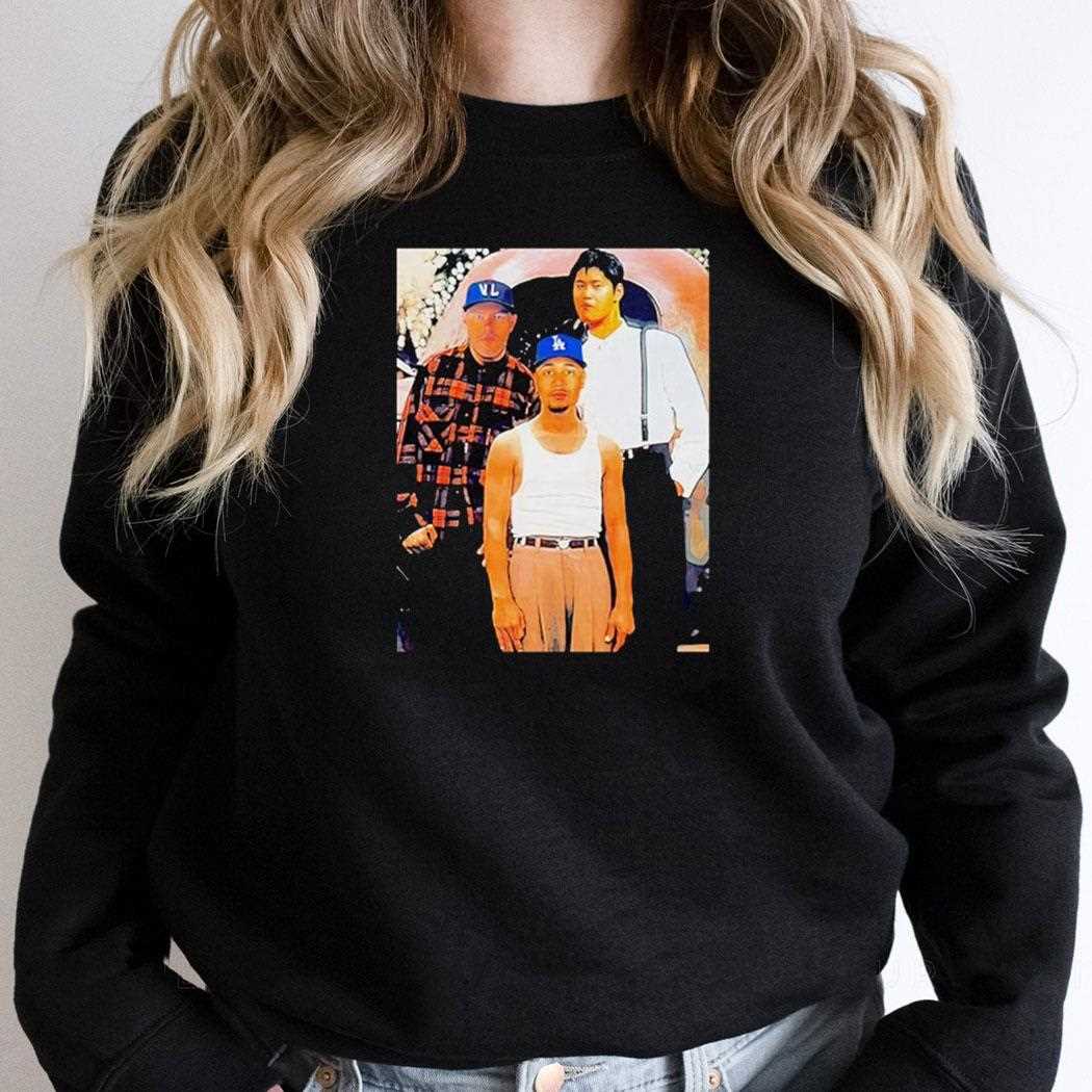 Shohei Ohtani Freddie Freeman Mookie Betts Dodgers Baseball Players Retro Photo Shirt Shohei Ohtani Freddie Freeman Mookie Betts Dodgers Baseball Players Retro Photo Shirt