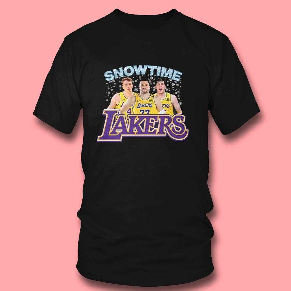 Snowtime Lakers Funny Showtime Lakers Shirt Snowtime Lakers Funny Showtime Lakers Shirt