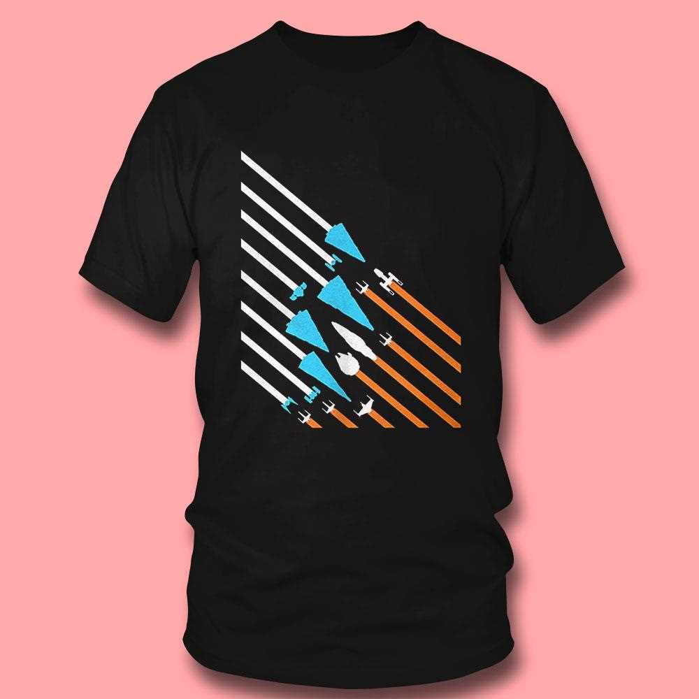 Spacecraft The Star Wars Films Starship Stripes Shirt Spacecraft The Star Wars Films Starship Stripes Shirt