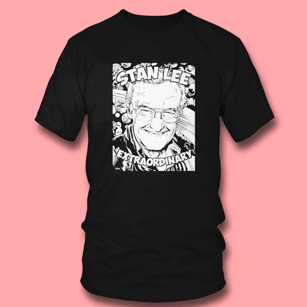Stan Lee Extraordinary Comic Shirt Stan Lee Extraordinary Comic Shirt