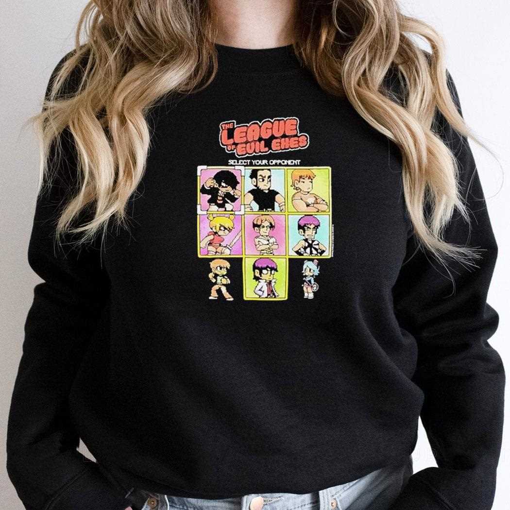 The League Of Evil Exes Select Your Opponent Shirt The League Of Evil Exes Select Your Opponent Shirt