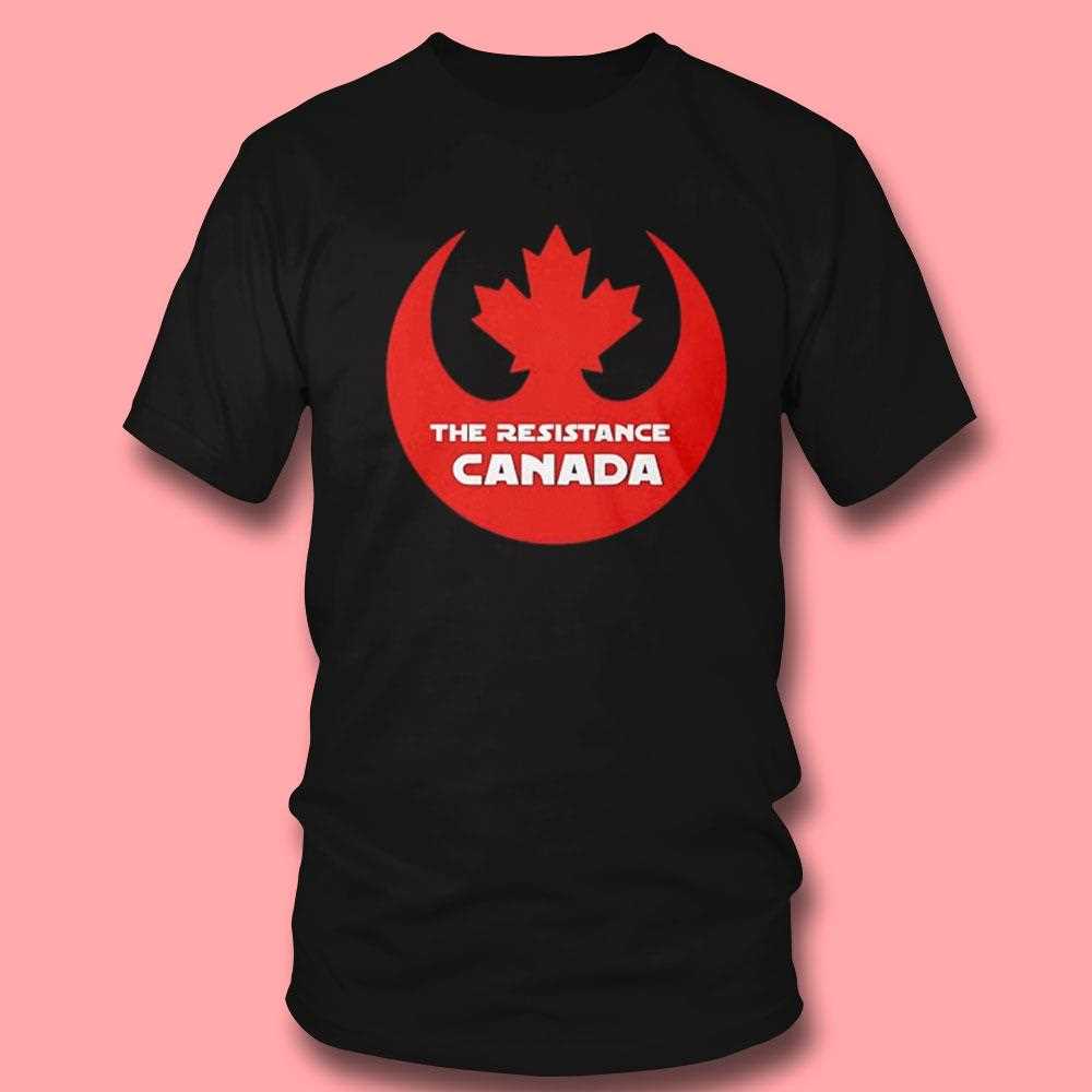 The Resistance Canada Maple Leaf Shirt The Resistance Canada Maple Leaf Shirt