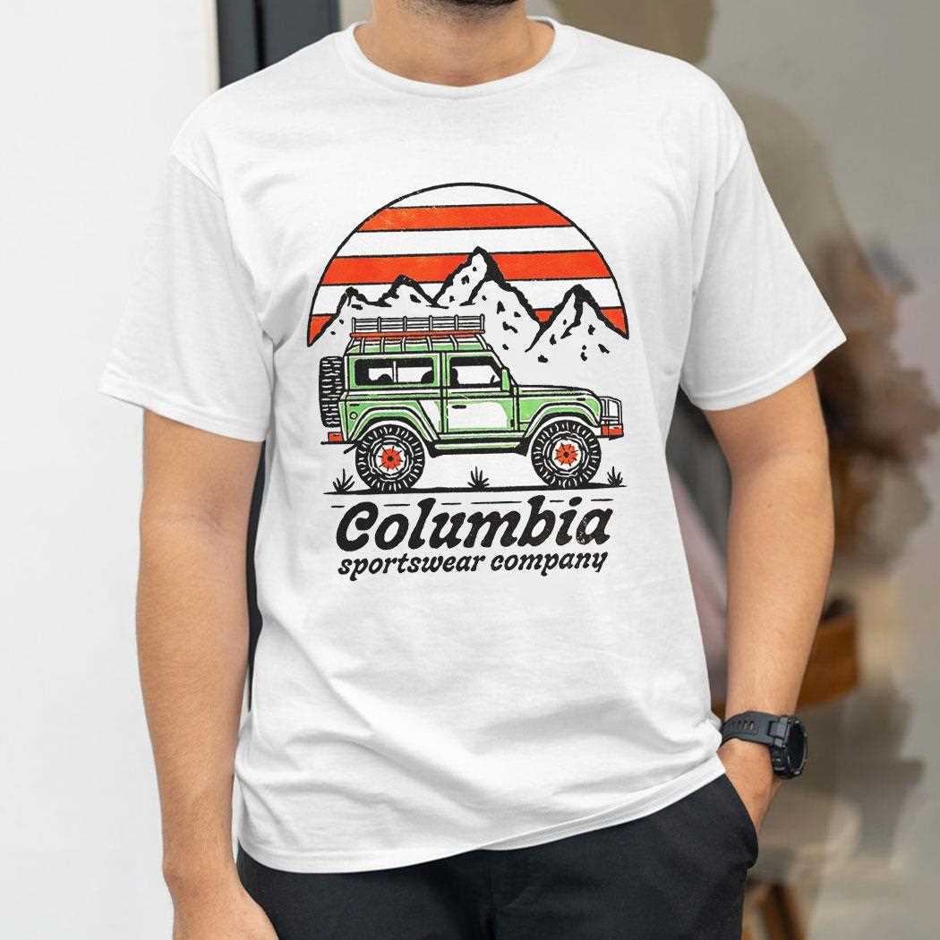 Car Columbia Sportswear Company Shirt Car Columbia Sportswear Company Shirt