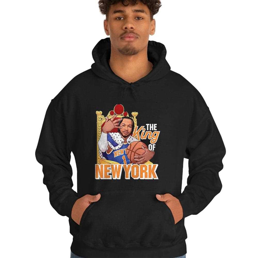 Jalen Brunson New York Knicks The King Of New York Shirt Jalen Brunson New York Knicks The King Of New York Shirt