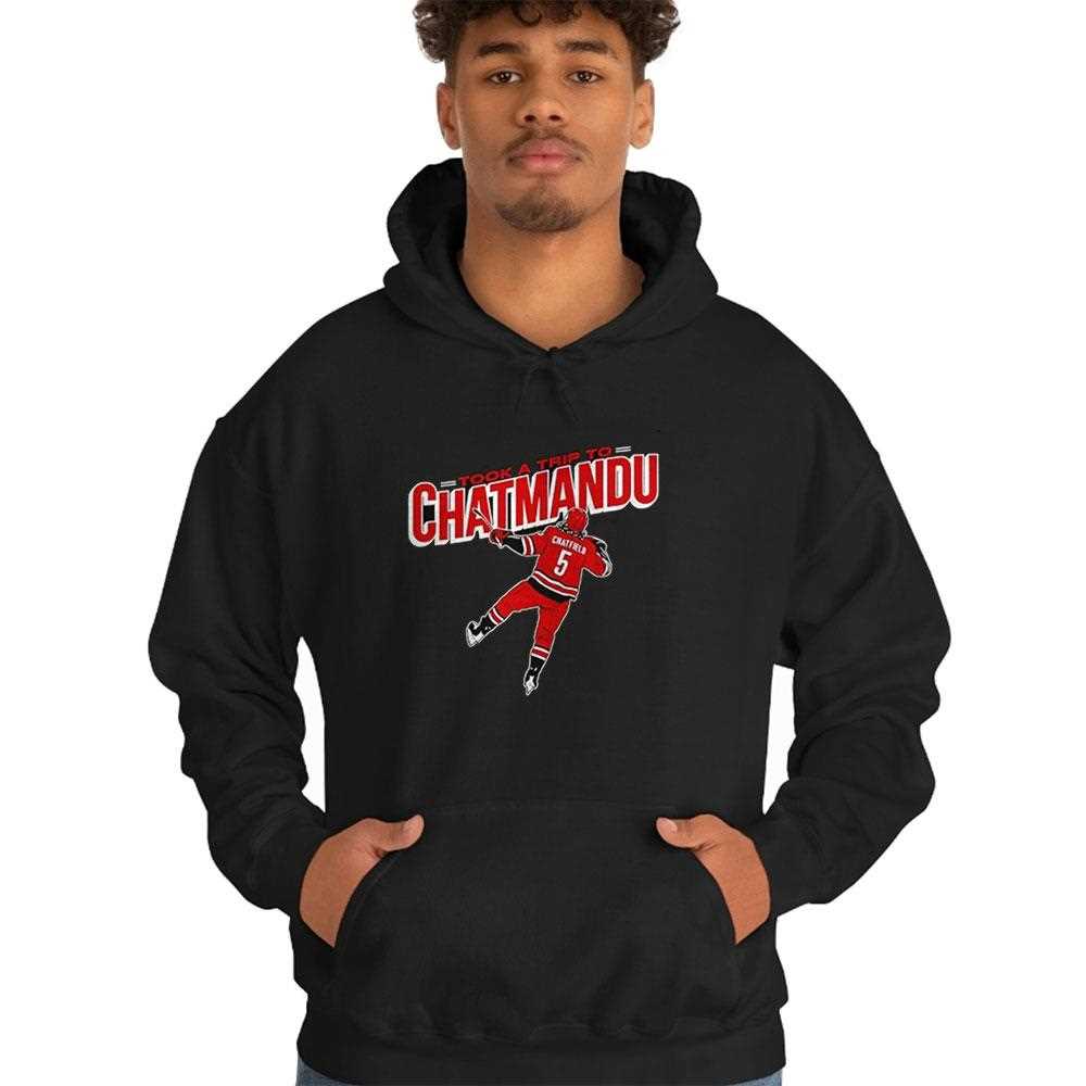 Jalen Chatfield Carolina Hurricanes Took A Trip To Chatmandu Shirt Jalen Chatfield Carolina Hurricanes Took A Trip To Chatmandu Shirt