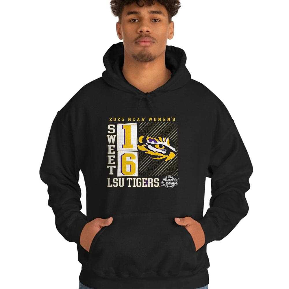 Lsu Tigers 2025 Ncaa Womens Basketball Tournament March Madness Sweet 16 No Look Pass Shirt Lsu Tigers 2025 Ncaa Womens Basketball Tournament March Madness Sweet 16 No Look Pass Shirt