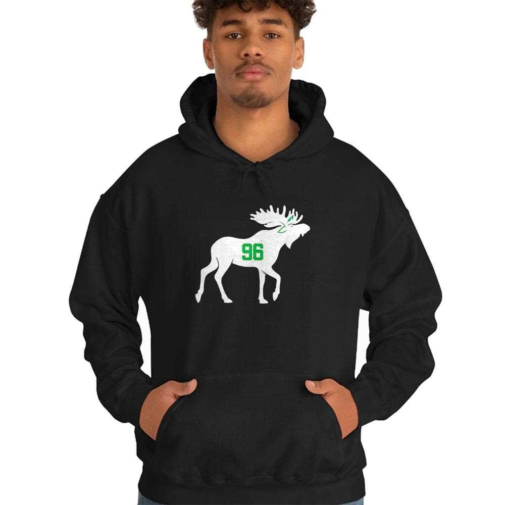 Moose 96 Dallas Stars Hockey Shirt Moose 96 Dallas Stars Hockey Shirt