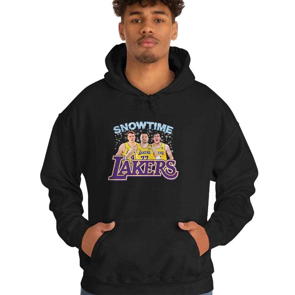 Snowtime Lakers Funny Showtime Lakers Shirt Snowtime Lakers Funny Showtime Lakers Shirt