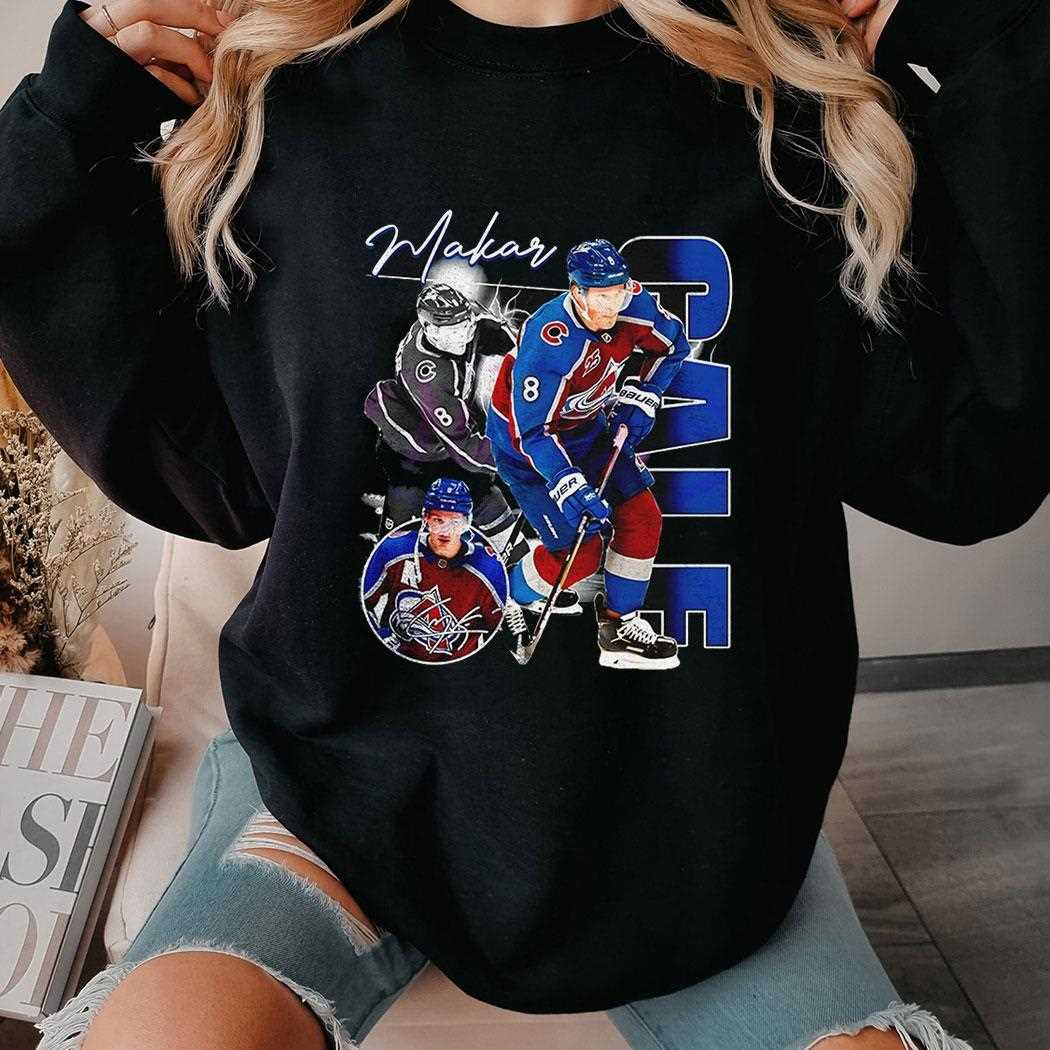Cale Makar Edmonton Oilers Nhl Hockey Players Graphic Shirt Cale Makar Edmonton Oilers Nhl Hockey Players Graphic Shirt