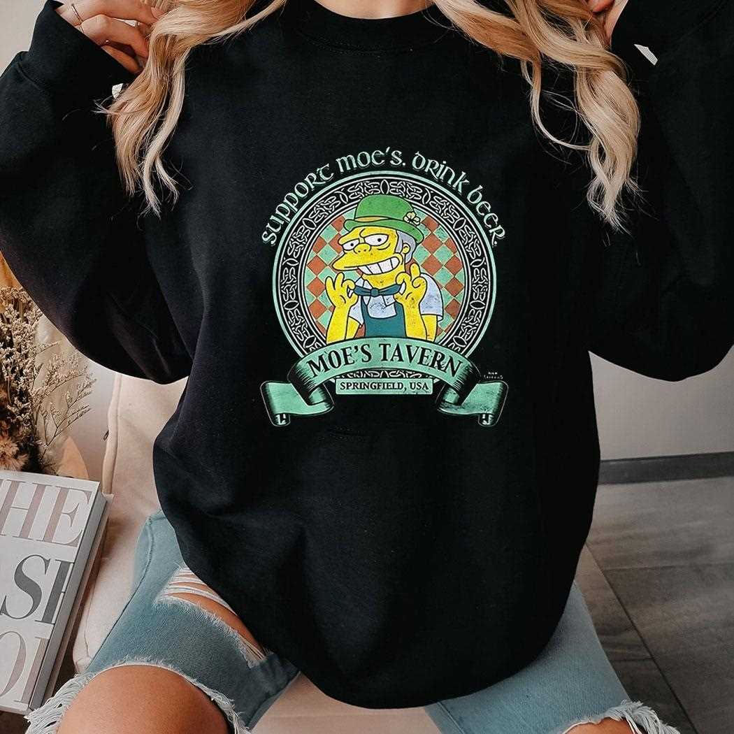 Moe Szyslak Support Moes Drink Beer Moes Tavern Shirt Moe Szyslak Support Moes Drink Beer Moes Tavern Shirt