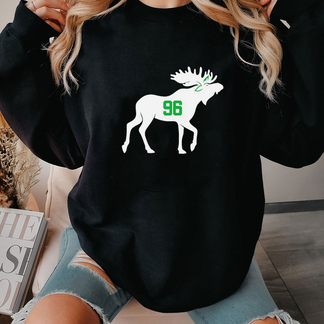 Moose 96 Dallas Stars Hockey Shirt Moose 96 Dallas Stars Hockey Shirt