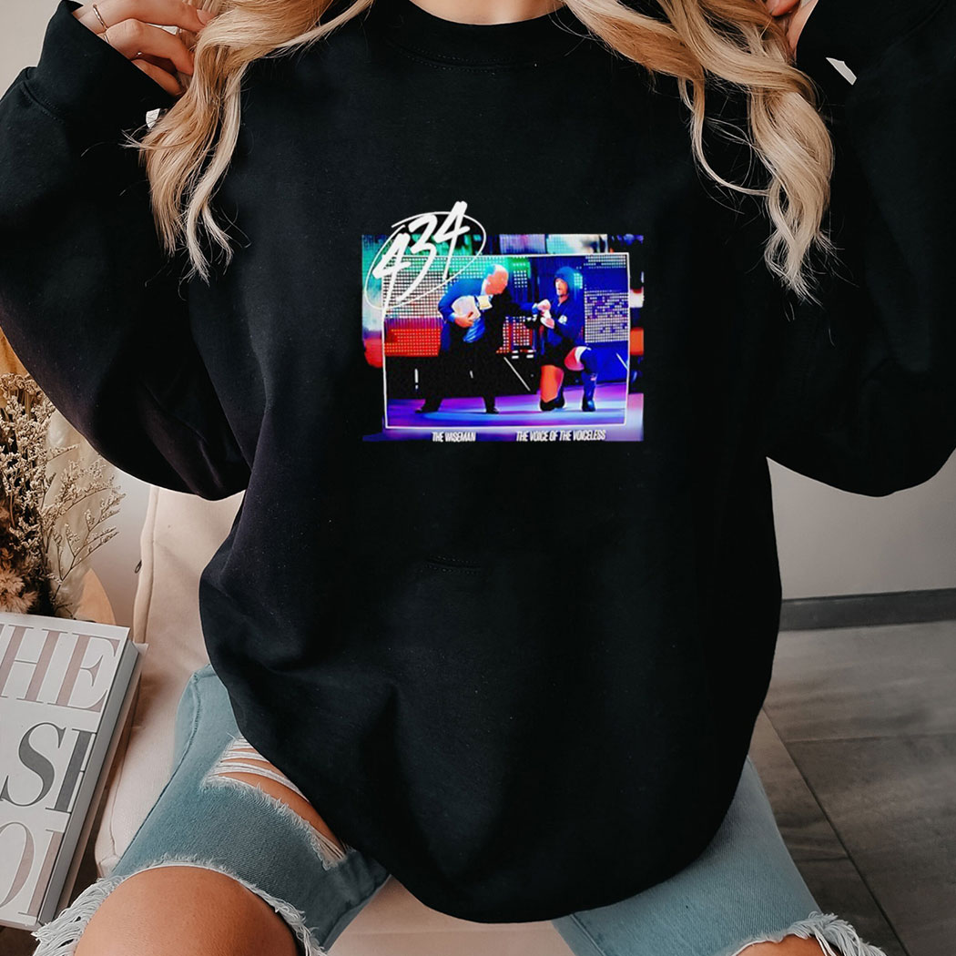 Paul Heyman And Cm Punk Wwe 434 The Wiseman The Voice Of The Voiceless Shirt Paul Heyman And Cm Punk Wwe 434 The Wiseman The Voice Of The Voiceless Shirt