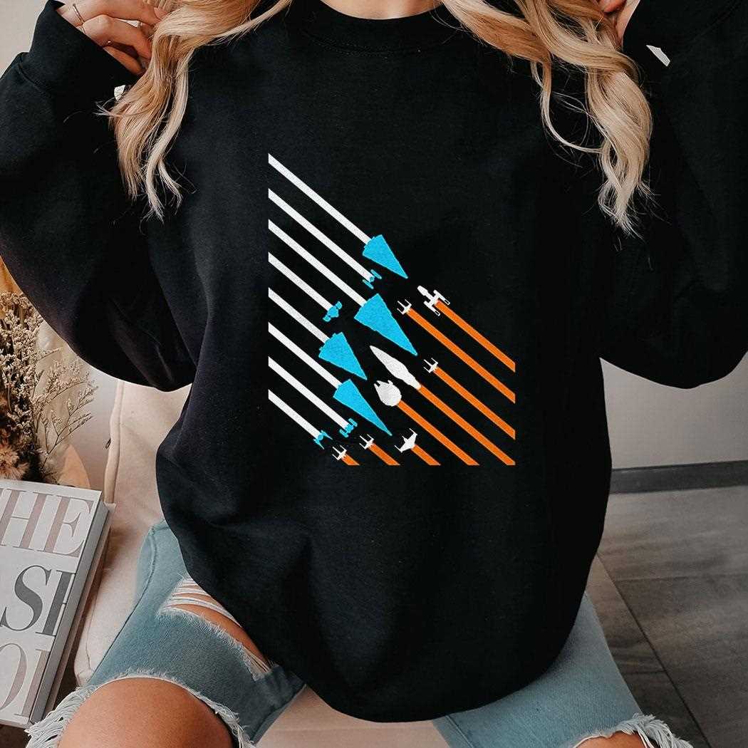 Spacecraft The Star Wars Films Starship Stripes Shirt Spacecraft The Star Wars Films Starship Stripes Shirt